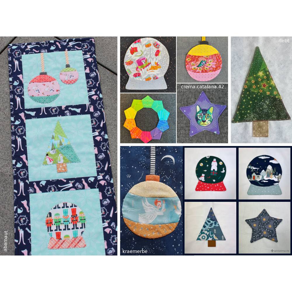 Applikationen Weihnachten Nähanleitung Bild 8