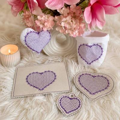 Stickdatei Geschenkset für Geburtstag, Hochzeit, Muttertag Set 796