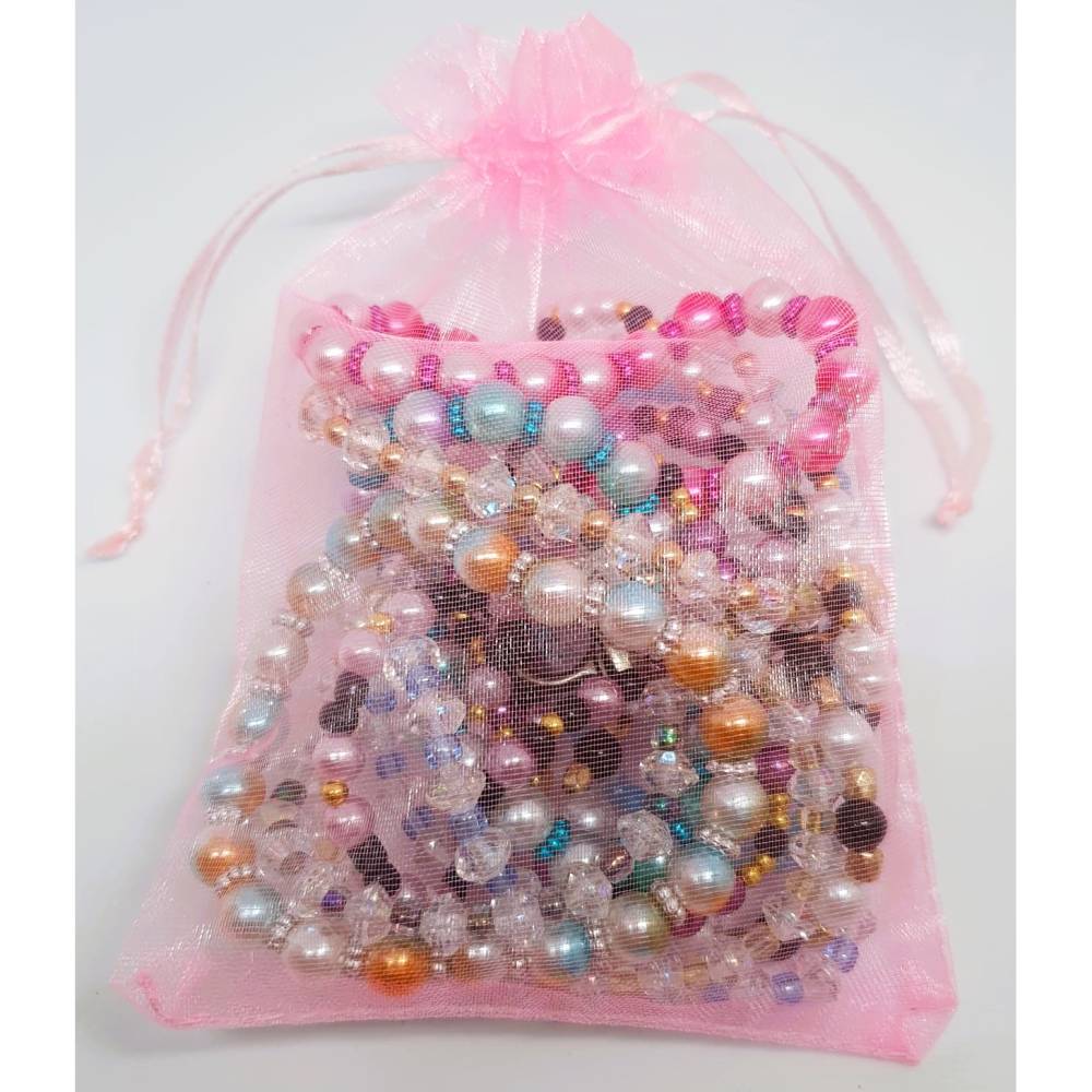 Mystery Bag: 10 handgemachte Schmuck-Überraschungen – Armbänder, Halsketten, Charms & Schlüsselanhänger Bild 9