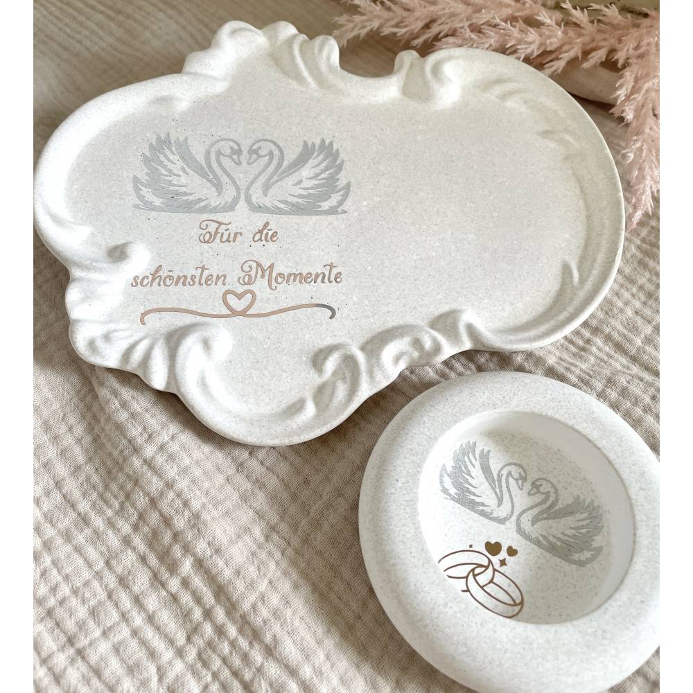 Dekoration für Hochzeit -zeitlose Deko- Geschenkidee zur Hochzeit-Hochzeitsdeko-Romantik Deko -Handmade