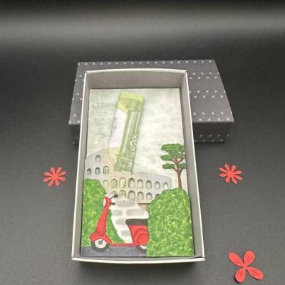 Bella Italia Geschenkbox – Rom Reise Gutscheinbox & Geldgeschenk Italien