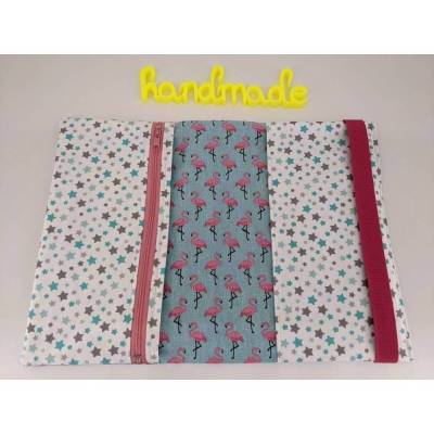 Windeltasche Wickeltasche Geburt Geschenk Baby Flamingo