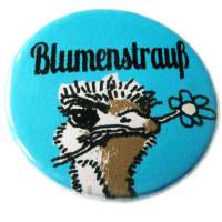 Blumenstrauß auf Button, Magnet, Flaschenöffner oder Taschenspiegel, handgemacht.
