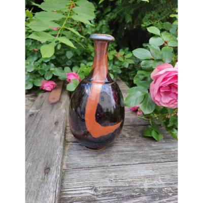 Vase Horst Kerstan, Studiokeramik, vintage Kunstkeramik, Töpferei