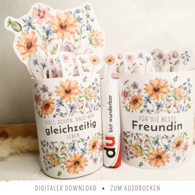 Duplo-Banderolen für die beste Freundin | 32 Komplimente | Freundschaftsgeschenk | DIY-Duplo-Banderolen zum Ausdrucken