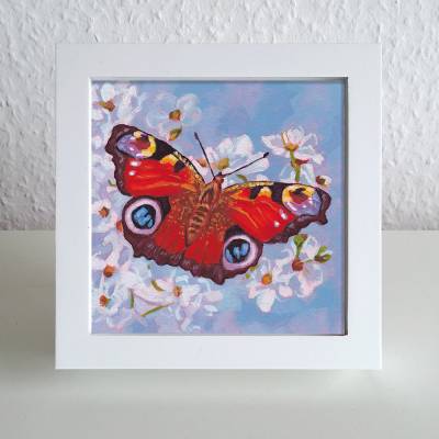 Handgemaltes Mini-Gemälde / Mini-Bild mit Wunschmotiv inkl. Rahmen – Individuelles Kunstgeschenk nach Fotovorlage