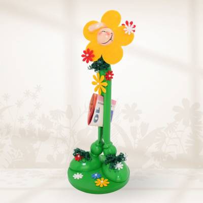 Kreatives Geldgeschenk Blume – Handgemachte Figur für Gutschein, Geburtstag und besondere Anlässe
