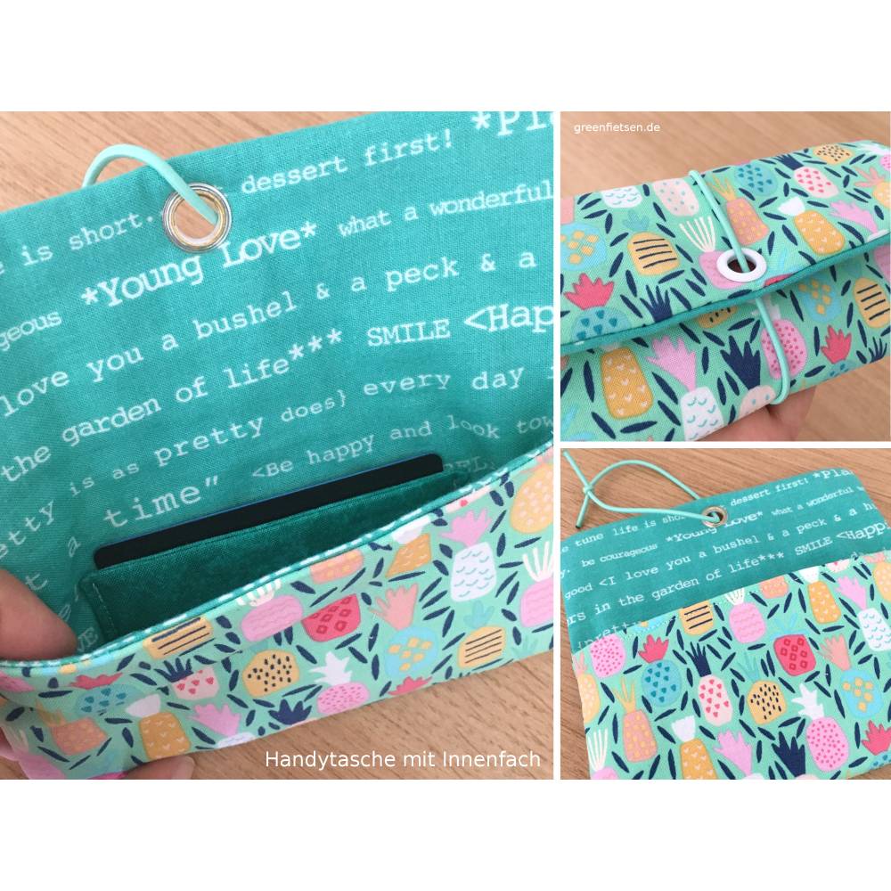 Handytasche Nähanleitung Bild 6