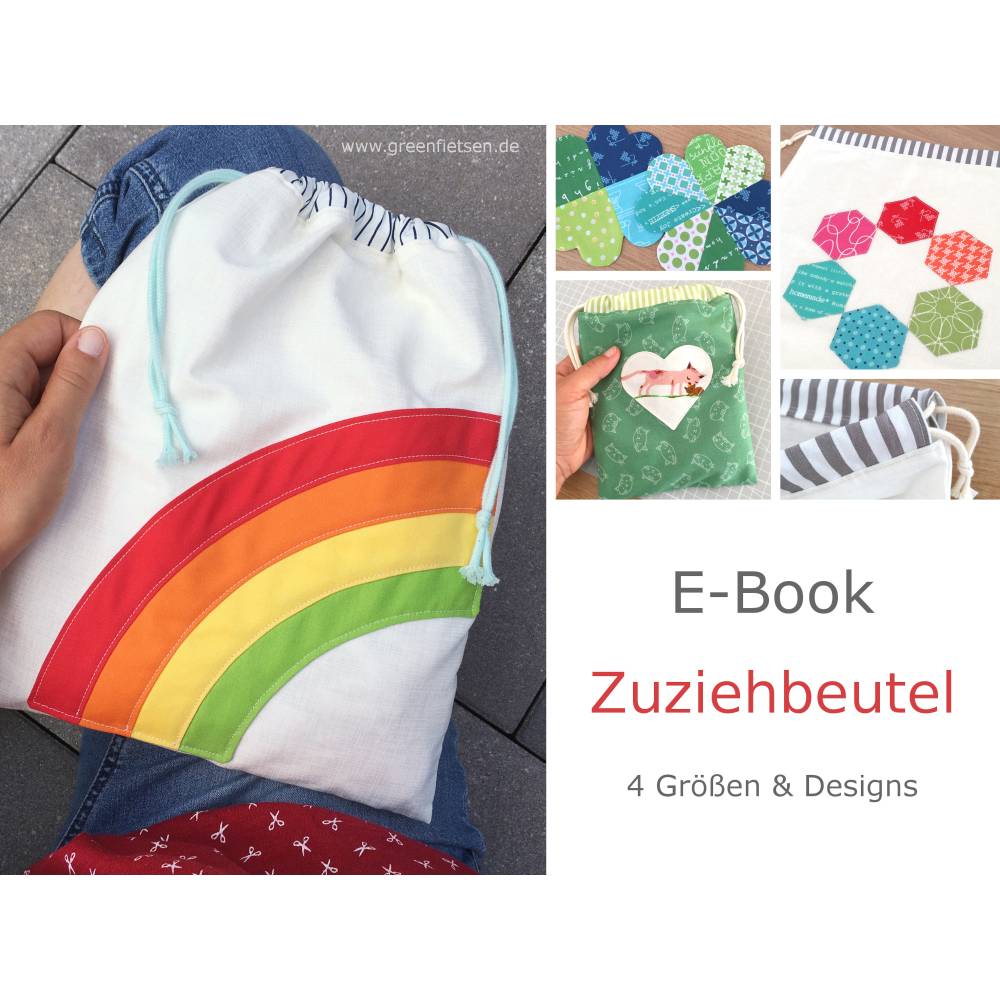 Zuziehbeutel Nähanleitung Bild 10