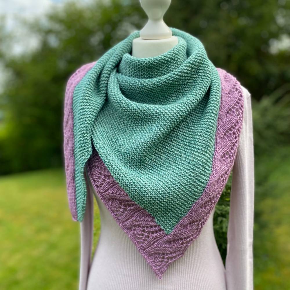 Strickanleitung Lizas Tuch Tender Vine Bild 1