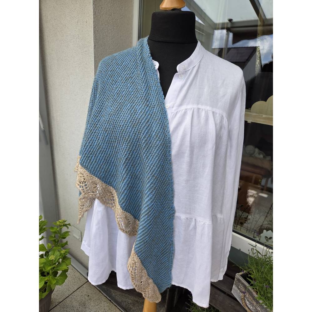 Strickanleitung Lizas Tuch Tender Vine Bild 10