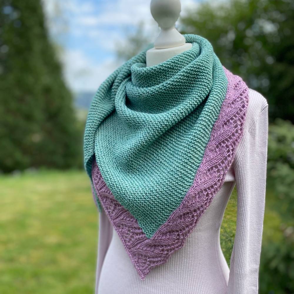 Strickanleitung Lizas Tuch Tender Vine Bild 2