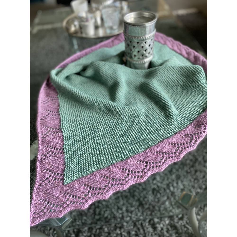 Strickanleitung Lizas Tuch Tender Vine Bild 3