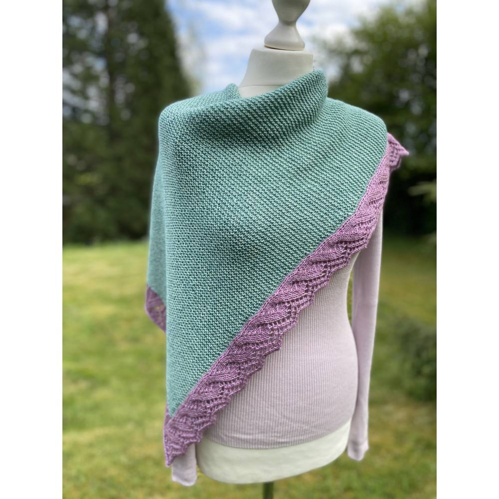 Strickanleitung Lizas Tuch Tender Vine Bild 4