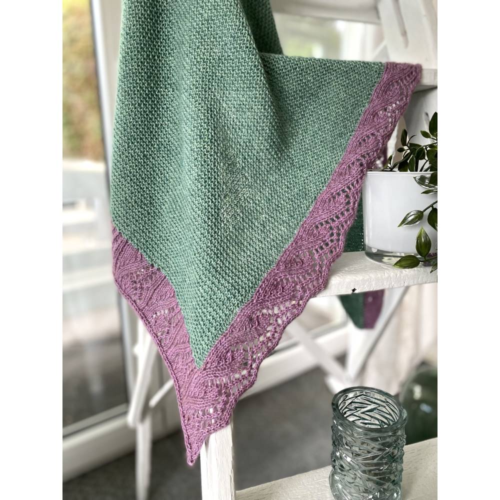 Strickanleitung Lizas Tuch Tender Vine Bild 6
