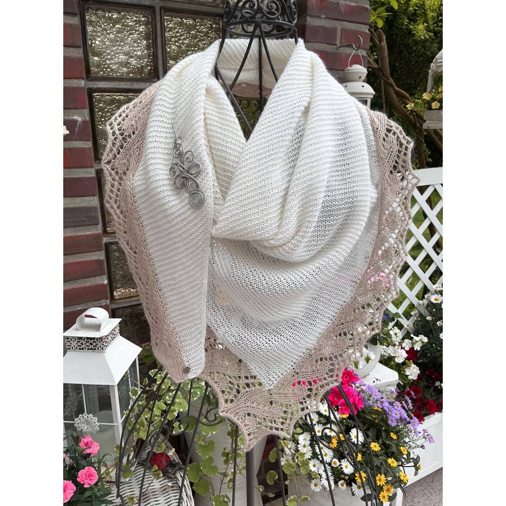 Strickanleitung Lizas Tuch Tender Vine Bild 7