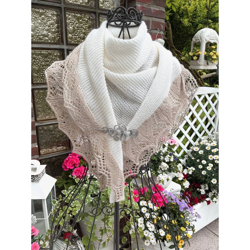 Strickanleitung Lizas Tuch Tender Vine Bild 8