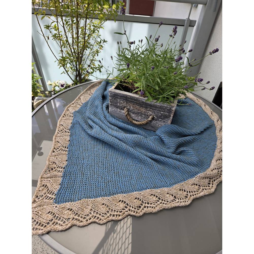 Strickanleitung Lizas Tuch Tender Vine Bild 9