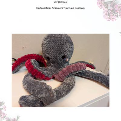 *PDF Anleitung DE* Amigurumi Octopus | Häkelfigur | Häkeltier | Geschenk | DIY