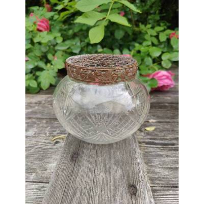 Jugendstil Rosenvase für englische Teerosen um 1910