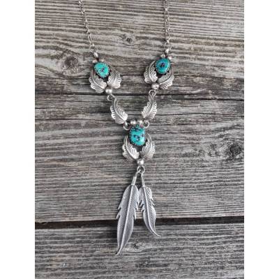 Vintage Navajo Collier aus USA, Sterling