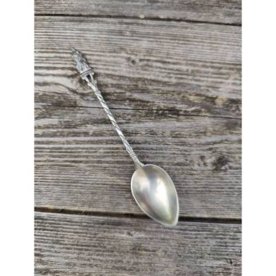 Vintage Souvenirlöffel Statue, 800 Silber