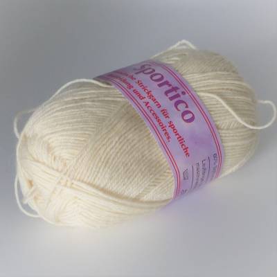 Garn-wollweiß-Sportico-Schurwolle-wollweiß-Mischgarn-Strickgarn-weiß-Häkelgarn-Handarbeiten-DIY