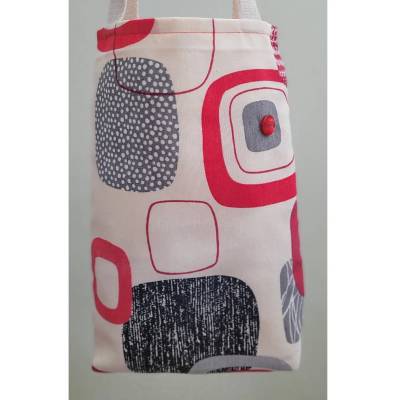 Umhängetasche * kleine Einkaufstasche - Retro-Kollektion - Vintagedesign - handgenäht