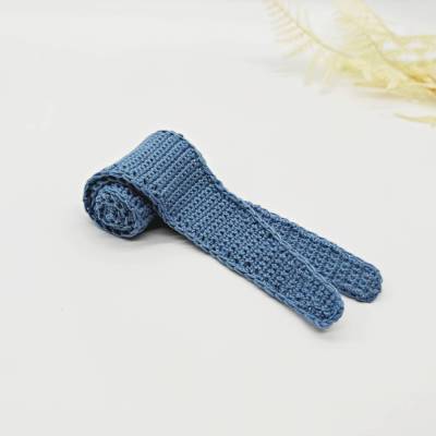 Mini Schal gehäkelt | Dreiecksschal Damen | Halstuch handgemacht | leichter Sommerschal | hellblau Sommertuch Damenschal