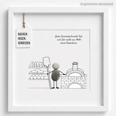 Steinbild Bäcker – Backen. Hegen. Genießen.