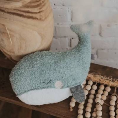 Art.K-Design Kuscheltier Wal verschiedene Farben möglich, personalisierbar
