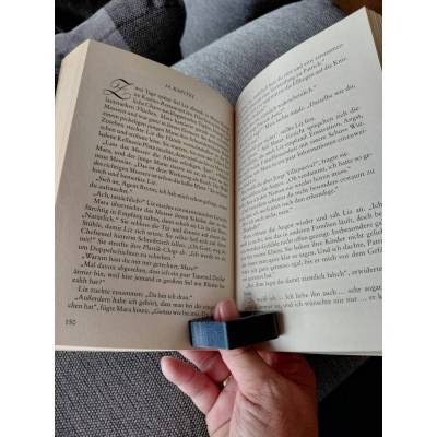 Buchseitenhalter - Daumenring Buchhalter Seitenhalter für Bücher Lesezubehör