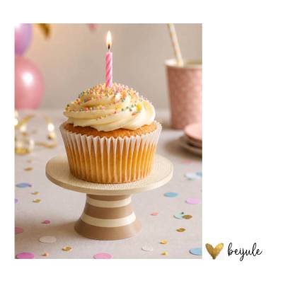 Mini Tortenplatte für Muffins/CupCakes- 3D Druck - Farben individualisierbar
