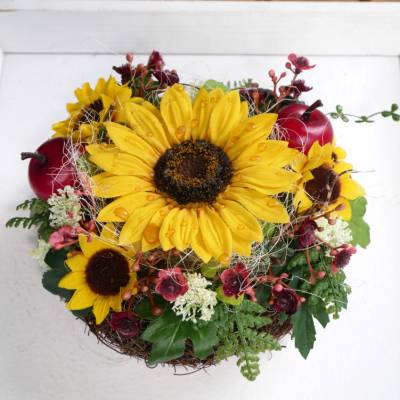 Sonnenblumen Kranz