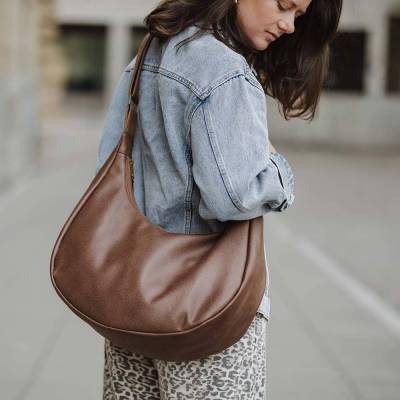 Moon Bag XXL Schokobraun