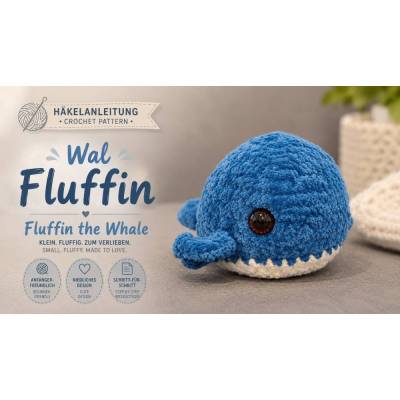 Häkelanleitung: Wal Fluffin