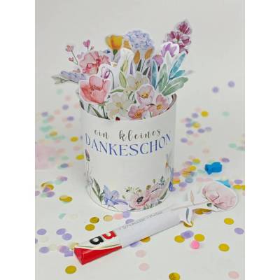 Duplo Banderole Vorlage – Dankeschön Geschenk, Abschied, Erzieher, Lehrer, 10er & 18er