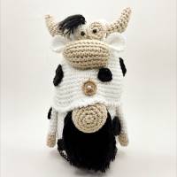 Gehäkelter Zwerg Zac (16 cm), hochwertiges Amigurumi aus Baumwolle, handgemachte Geschenkidee und Dekoration