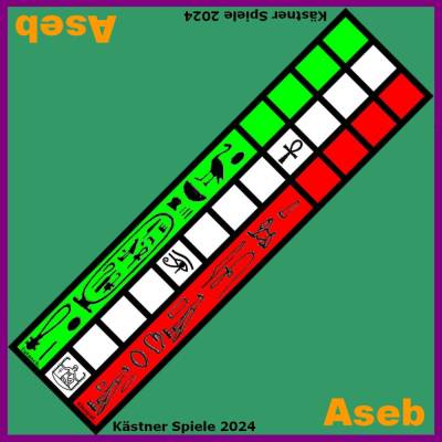 Aseb (Kästner-Spiele-Edition) – Das antike ägyptische Spiel der 20 Quadrate [Download]