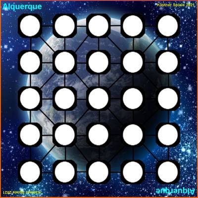 Alquerque (Kästner-Spiele) – Der antike Taktik-Klassiker im Space-Design [Download]