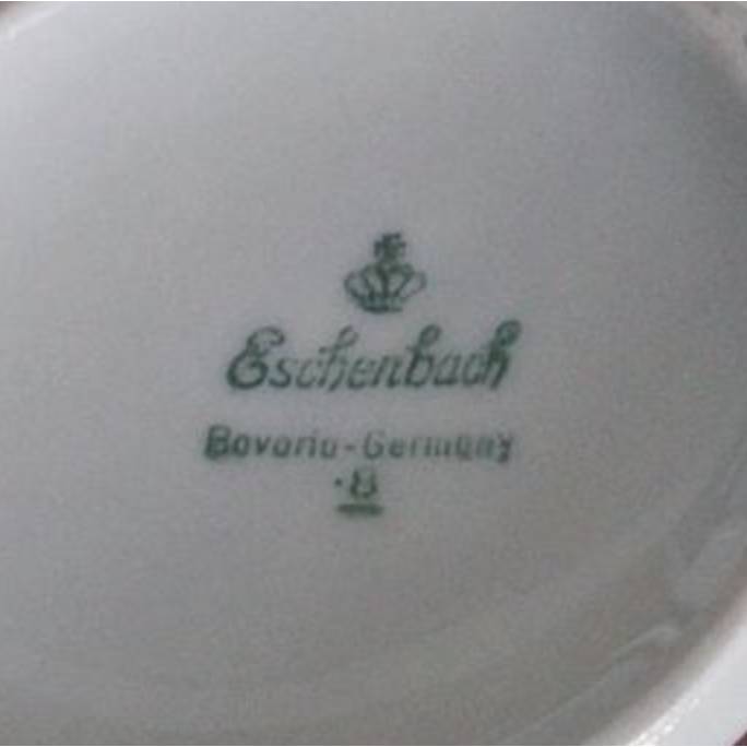 Vintage Milchkännchen Eschenbach Serie Venedig 70er Jahre  Porzellan mit Perlrand Bild 4