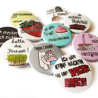 10 Buttons oder Magnete nach Wahl, Angebotsset
