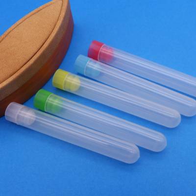 Reagenzglas mit Stopfen, milchig, 100x16 mm, Form A, Kunststoff, Ordnung, Gastgeschenk