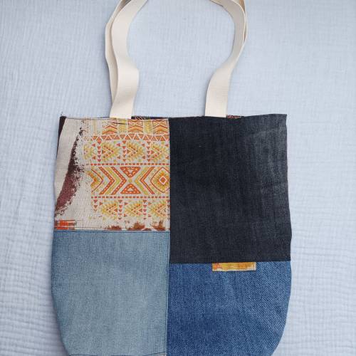 Einkaufstasche Stofftasche Upcycling