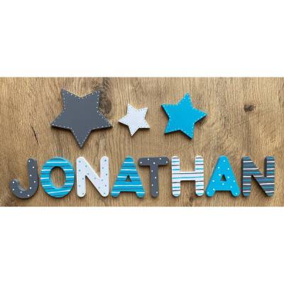 Holzbuchstaben Türbuchstaben 8 cm  wooden letters Buchstaben Kinderzimmertür
