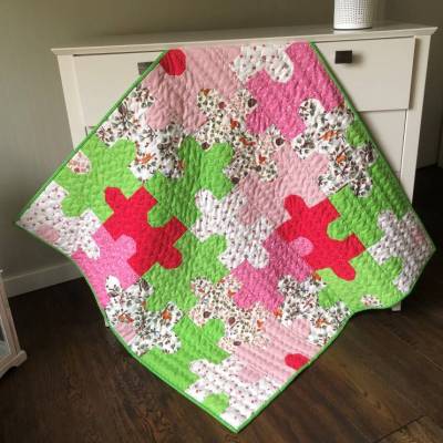Babydecke Patchworkdecke Quiltdecke