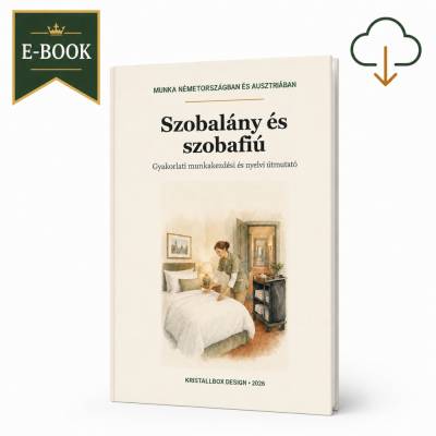 Deutsch für Zimmermädchen & Roomboys – Ungarisches E-Book | Deutsch am Arbeitsplatz | Deutschland & Österreich