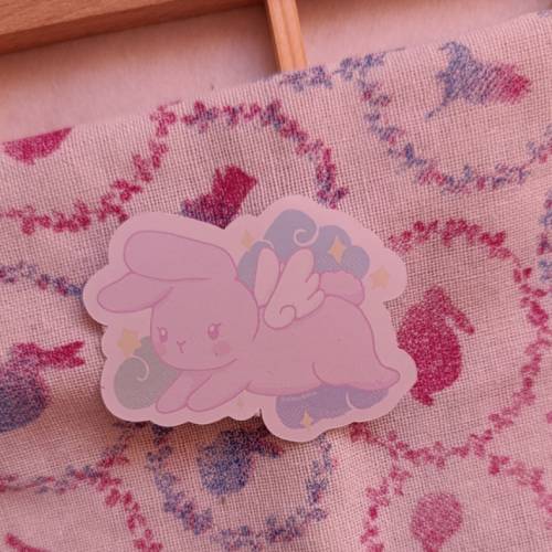 Angel Hase Sticker