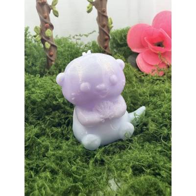 Otto, der Verspielte – Kawaii Zauberwald-Otter Figur | MaLiMa Zaubermoos Deko & Sammlerfigur