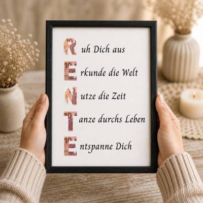 Geldgeschenk Rente Ruhestand für Kollegen & Kolleginnen – PDF zum Ausdrucken | Originelle Abschiedsgeschenk Idee